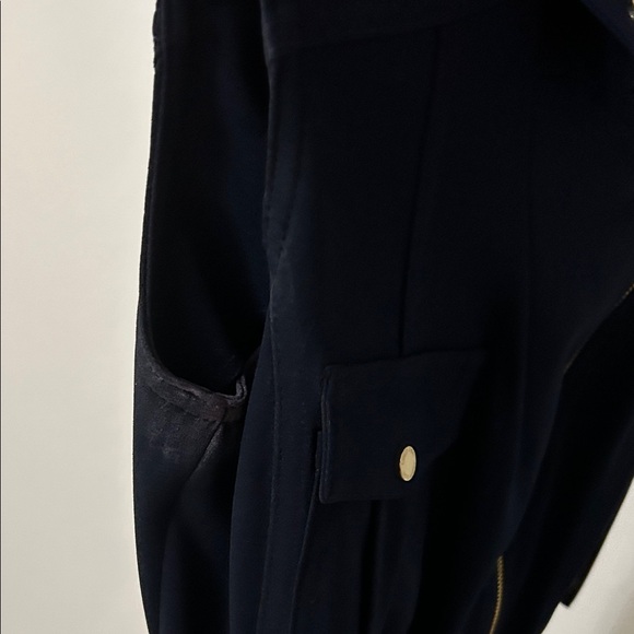 Calvin Klein Navy Dress with Gold Accents - Picture 5 of 5